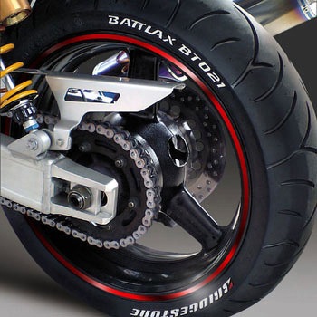ミラーリムストライプ RIM-6M レタリングなし MDF(エムディーエフ)