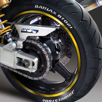 ミラーリムストライプ RIM-10M レタリングなし MDF(エムディーエフ)