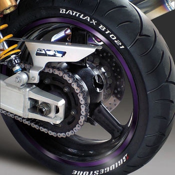 ミラーリムストライプ RIM-10M レタリングなし MDF(エムディーエフ)