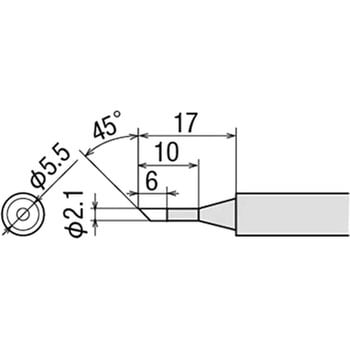 替こて先 goot(太洋電機産業) はんだごて替コテ先 【通販モノタロウ】