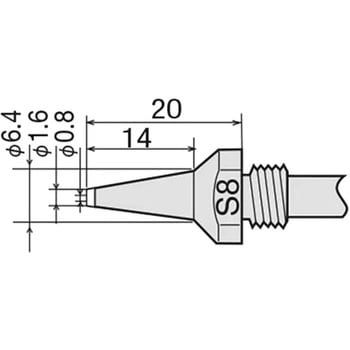 Replacement Nozzle Goot Taiyo Electric Desoldering Related Supplies Monotaro Singapore