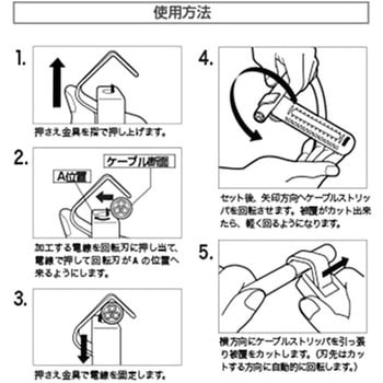 ケーブルストリッパー goot(太洋電機産業)