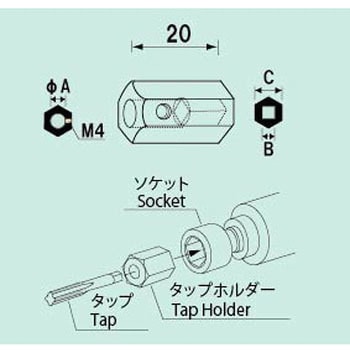 タップホルダー NAC(長堀工業)
