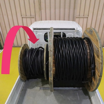 ケーブルドラム専用ドラムクランプ IKURATOOLS(育良精機)