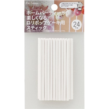 KHS ロリポップ用スティック24本組 貝印