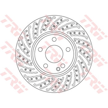 輸入車用TRW ブラックペイント・ブレーキ・ディスク/TRW BLACK PAINTED BRAKE DISCS TRW