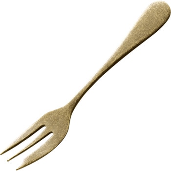 スタンダードアンティークゴールドケーキフォーク - 高桑金属