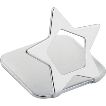 宵の天(よいのそら)箸置白銀(はくぎん)星 高桑金属