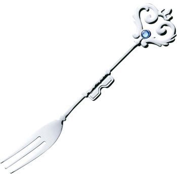 ハーキィシルバーブルーヒメフォーク 高桑金属