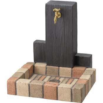 RS-12T-PBーMX 立水栓ユニット ウッドクリートタイプ ニッコーエクステリア 17654963