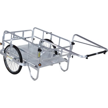 コンパック アルミ製折り畳み式リヤカー HARAX(ハラックス)