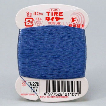 タイヤー絹手縫い糸 フジックス(縫製用品)