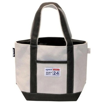 SLOWER PEBBLE CANVAS TOTE BAG 3525 SLOWER