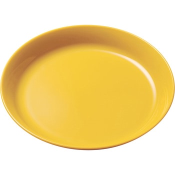 No.1722Y ポリプロ 丸皿18cm (イエロー) エンテック