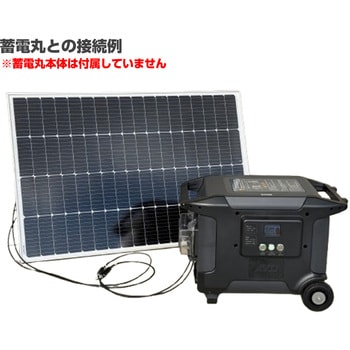 蓄電丸専用200Wソーラーパネル アスコ