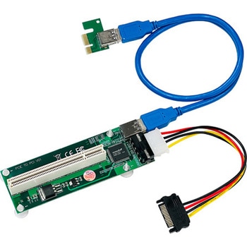 PCI → PCI-E x1 変換基板 KRHK-PCI-PCIE 玄人志向