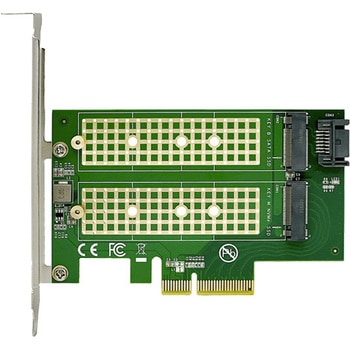 4988755-067522 M.2増設ボード M.2NVST-PCIE 1台 玄人志向
