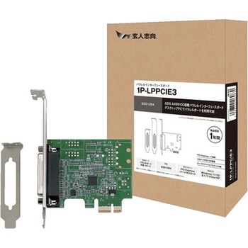 PCI-E x1 パラレルポート増設ボード 1P-LPPCIE3 玄人志向