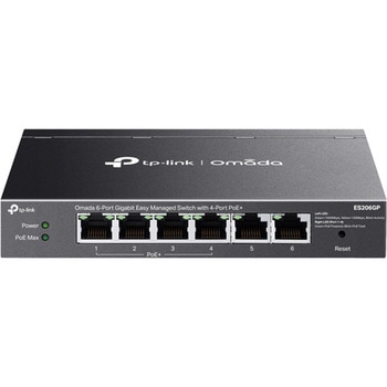 Omada ギガ×6 イージーマネージスイッチ(PoE+×4) TP-LINK