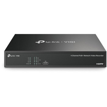 VIGI 4MP フルカラータレット型カメラ & 4ch PoE+ NVR TP-LINK