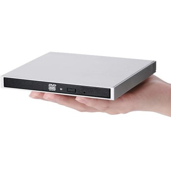 ポータブルDVDドライブ/USB-C/Mac向け/シルバー LOGITECH