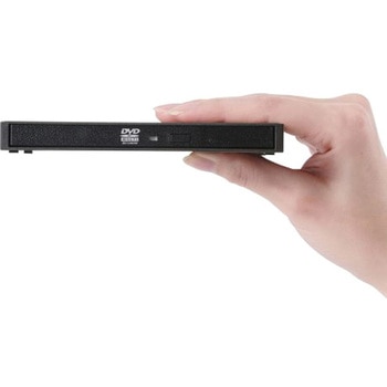 ポータブルDVDドライブ/USB-C/書込/ブラック LOGITECH