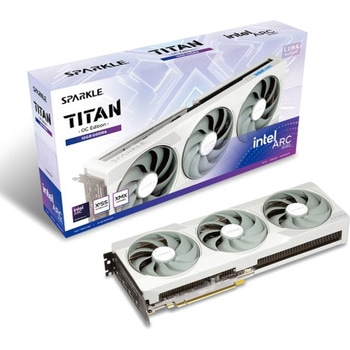 SPARKLE Intel Arc B580 TITAN Luna OC アユート