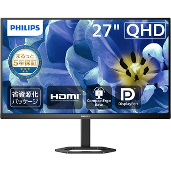液晶ディスプレイ 27型/2560×1440/ブラック Philips