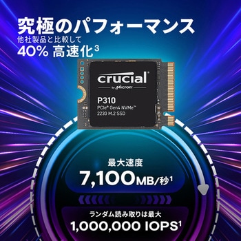 Crucial P310 1TB SSD CT1000P310SSD2-JP Crucial