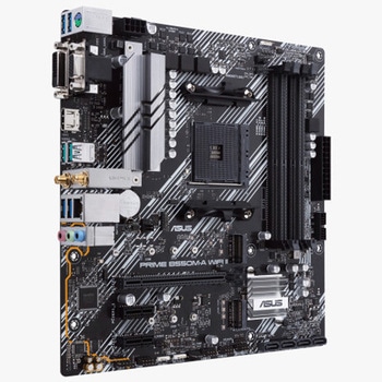 ASUS PRIME B550M-A WIFI II AMD B550 (Ryzen AM4)チップセット搭載 マイクロ ATX マザーボード ASUS(エイスース)