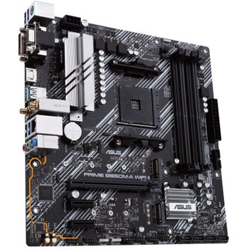 ASUS PRIME B550M-A WIFI II AMD B550 (Ryzen AM4)チップセット搭載 マイクロ ATX マザーボード ASUS(エイスース)