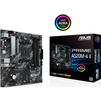 ASUS PRIME A520M-A II 第3世代AMD Ryzen対応 mATX マザーボード ASUS(エイスース)