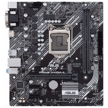ASUS インテル H410(LGA 1200)mic-ATXマザーボード - ASUS(エイスース)