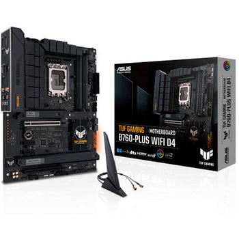 ASUS インテル Socket LGA1700 第13世代インテル B760チップセット対応 ATXマザーボード TUF GAMING B760-PLUS WIFI D4 ASUS(エイスース)