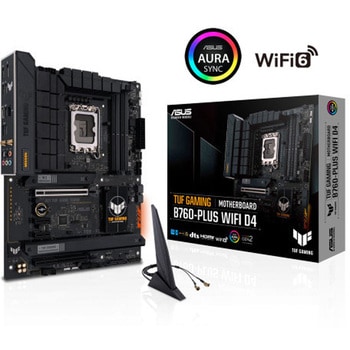 ASUS インテル Socket LGA1700 第13世代インテル B760チップセット対応 ATXマザーボード TUF GAMING B760-PLUS WIFI D4 ASUS(エイスース)