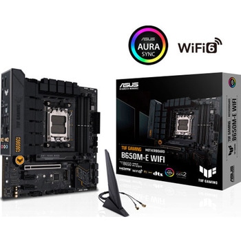 ASUS TUF GAMING B650M-E WIFI  AMD AM5 ソケット搭載 microATXマザーボード ASUS(エイスース)