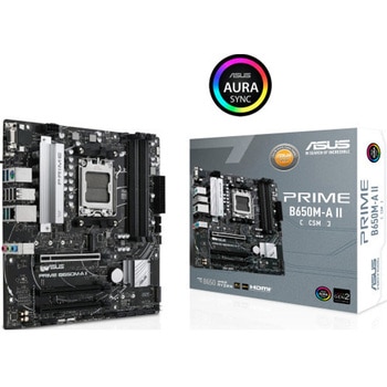 ASUS PRIME B650M-A II-CSM AMD B650チップセット搭載 Micro-ATX マザーボード ASUS(エイスース)