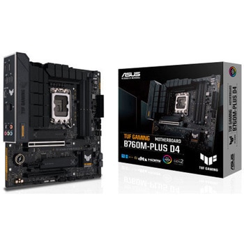 TUF GAMING B760M-PLUS D4 ASUS インテル Socket LGA1700 第13