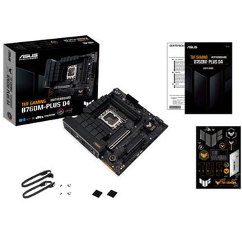 ASUS インテル Socket LGA1700 第13世代インテル B760チップセット対応mATXマザーボード TUF GAMING B760M-PLUS D4 ASUS(エイスース)