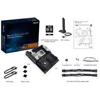 ASUS PRO WS TRX50-SAGE WIFI AMD TR5 CEB ワークステーション向け マザーボード ASUS(エイスース)