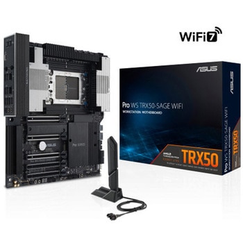 ASUS PRO WS TRX50-SAGE WIFI AMD TR5 CEB ワークステーション向け マザーボード ASUS(エイスース)