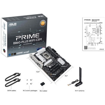 ASUS PRIME B860-PLUS WIFI-CSM デスクトップ マザーボード ASUS(エイスース)