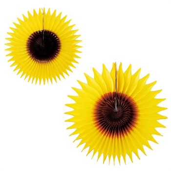 夏の装飾品 夏の花 ひまわりハニカム ストア・エキスプレス