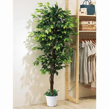 年間装飾品 フェイクグリーン 観葉植物 人工樹木ベンジャミン ストア・エキスプレス