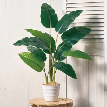 年間装飾品 観葉植物 フェイクグリーンポット ストア・エキスプレス