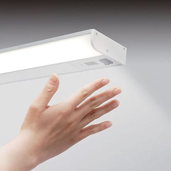 LEDキッチン手元灯 棚下・壁兼用 タッチレススイッチ アイリスオーヤマ