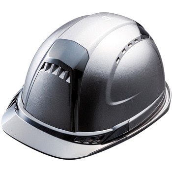 ヘルメットVentiプラス メタリックシルバー 東洋物産工業(旧トーヨーセフティー)