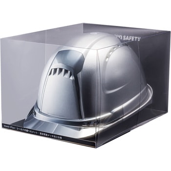 ヘルメットVentiプラス メタリックシルバー 東洋物産工業(旧トーヨーセフティー)