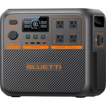 ポータブル電源 Premium200V2(容量2073.6Wh/定格出力2200W) BLUETTI(ブルーティ)