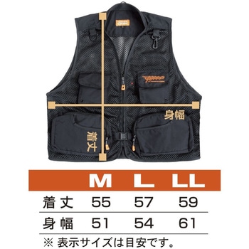 オールメッシュベスト OGK